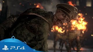 Call of Duty WWII  Nazi Zombies Reveal Trailer  PS4 [upl. by Ellenohs]