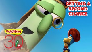 VeggieTales  Getting A Second Chance  30 Steps to Being Good Step 13 [upl. by Kyred]