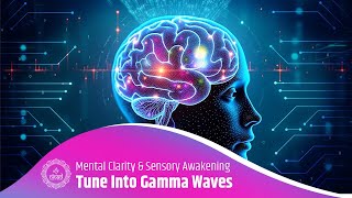 Mental Clarity amp Sensory Awakening  Tune Into Gamma Waves for Clear Focus [upl. by Auoh542]