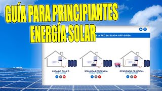 Energía Solar al Alcance Guía Práctica e Interactiva para Principiantes [upl. by Colwin]