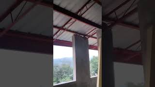 Spandrel ceiling installation in Nalasin City Cabaroan construction diy [upl. by Ennaeed]