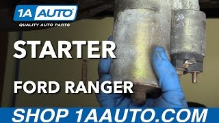 Starter Replacement Ford Windstar 19941998 [upl. by Yajet]