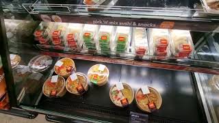 Scandalous and obscene wastage of expiring food at Yo Sushi counter at Tesco Osterley 6 Dec 23 8PM [upl. by Oicnedif]