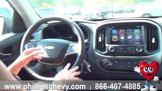 Phillips Chevrolet  2018 Chevy Colorado Z71 – Interior Chicago New Car Dealership [upl. by Garwood333]