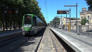 ÜSTRA Führerstandsmitfahrt  Linie 4 Roderbruch  Garbsen  Hannovers Studentenlinie [upl. by Ieso]