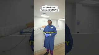 Donating plasma means you are saving a life AND making money plasmadonation donateplasma shorts [upl. by Eveleen]