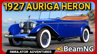 BeamNGs VINTAGE Car Mod is BACK  1927 Auriga Heron [upl. by Edgerton]