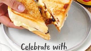 VEGEMITE amp Cheese Toastie  National Sandwich Day [upl. by Durman677]