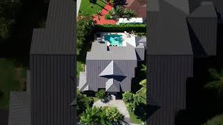 Metal Roof Installation  Charcoal  Palmetto Bay FL [upl. by Bosch821]