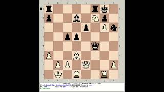 Stockfish 17 vs Amoeba 34  Gedult Carr Defense chess [upl. by Yraeht]