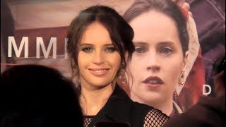 Felicity JONES  Paris 4 december 2018 premiere On the basis of   Une femme dexception [upl. by Giusto90]