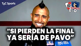 Las FUERTES declaraciones de ARTURO VIDAL tras la ELIMINACIÓN de COLOCOLO en la COPA LIBERTADORES💣 [upl. by Reiss680]