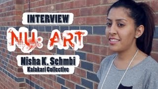 NUArt  Interview with Nisha K Sembi Kalakari Collective [upl. by Eciryt]