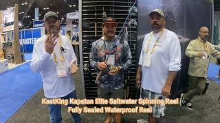 KastKing Kapstan Elite Saltwater Spinning Reel Its Waterproof [upl. by Orpha]