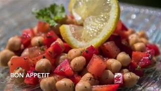 Recette Salade de Pois Chiche [upl. by Ahsiram662]