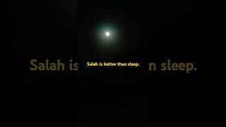 salah is better than sleep  Azan e Fajar  Beautiful Islamic Shorts [upl. by Teddy]