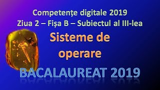 Competente digitale 2019  Ziua 2  Sisteme de operare [upl. by Evered994]