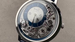 Piaget Altiplano Ultimate Automatic G0A45123 Piaget Watch Review [upl. by Quartis]