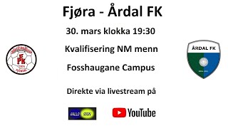 Fjøra  Årdal FK 30 mars 2022 [upl. by Airotkiv]