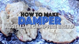 Damper  Australian Campfire Bread Recipe [upl. by Abibah492]