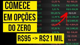 INICIANTE COMECE AQUI COMO ENTRAR EM OPÇÕES DO ZERO BÁSICO SOBRE AS CALLS E PUTS NA PRÁTICA [upl. by Pelmas314]