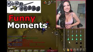 Runescape Twitch Highlights  90  Old School Funny Moments [upl. by Ytak859]