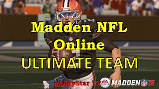 Lets Play Madden NFL 15 Ultimate Team 1 germandeutsch [upl. by Eniladam121]