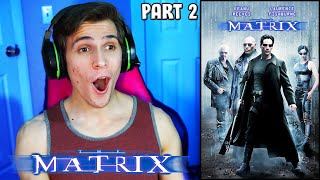 The Matrix 1999 Movie REACTION Part 2 [upl. by Uttica768]