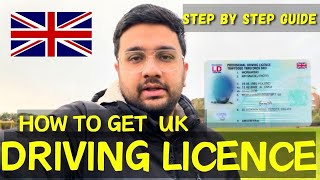 Easy steps to get UK driving Licence [upl. by Edmonda]