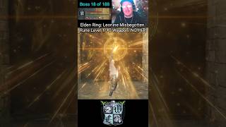 Elden Ring Leonine Misbegotten Rune Level 10 Weapon NO HIT eldenring shadowoftheerdtree [upl. by Irra722]