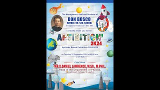 DON BOSCO MHSS  TPT  WINNERS OF PRIMARY  APTIBITION 2024 [upl. by Letizia]