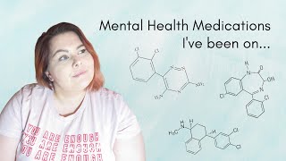 Mental Health Medications That Ive Been On  My Experiences [upl. by Belen451]