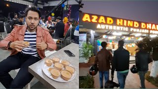 AzaD hind dhaba me Kiya new year ka celebration 😃 unlimited delicious lunch 🤪 Sakirvines [upl. by Lette660]