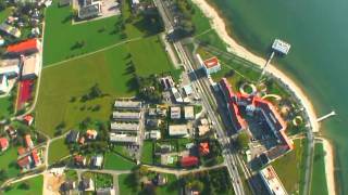 Bodensee von oben  Seehotel am Kaiserstrand  Lochau [upl. by Sellers]