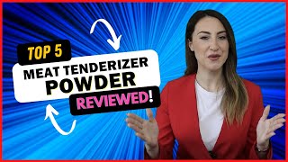 Best Meat Tenderizer Powder in 2024 👇 Top 5 Reviewed [upl. by Arik]