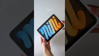 ipad mini unboxing ✨💙 [upl. by Bowers]