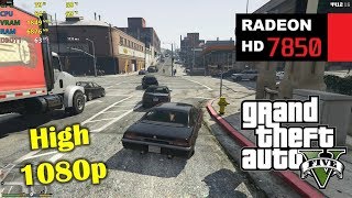 HD 7850  R7 265  GTA 5  V  1080p High Settings [upl. by Fruma750]