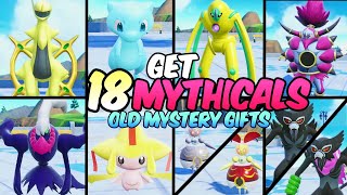 EXTENDED Get 18 Shiny Mythical Mystery Gifts NOW in Pokemon Scarlet Violet [upl. by Stenger]