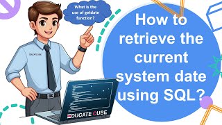 How to get system Current Date and Time in SQL [upl. by Ettenig]