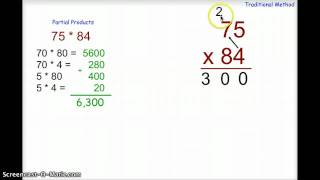 Traditional Multiplication [upl. by Aseeram798]