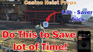 Casino Heist PREPS Fast And EZ  SOLO Complete Guide For Beginners [upl. by Durston]