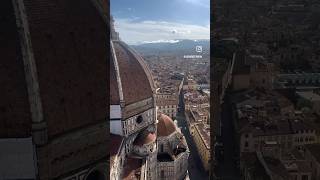 A tour of Florence’s Brunelleschi Dome 🎨🇮🇹 travel italy [upl. by Delanie556]