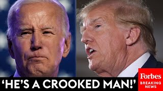 BREAKING NEWS Trump Brutally Lambasts Biden After Presidents Democracy Speech In Valley Forge [upl. by Yleik]