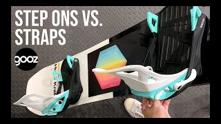 Burton Step On vs Strap Bindings  OVERVIEW amp UNBOXING [upl. by Onurb]