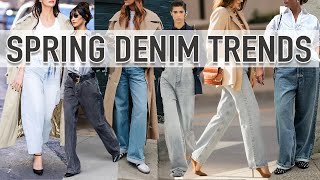 SPRING 2024 DENIM TRENDS [upl. by Aiderfla]