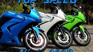 KAWASAKI NINJA 250  TOP SPEED HD [upl. by Bradleigh]