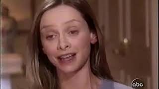 1998 Calista Flockhart Interview [upl. by Seuqirdor]