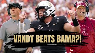 Pavia Perfection Cooper Naylors Thoughts on Bama Losing to Vandy [upl. by Anzovin]