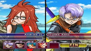 Dragon Ball Z Budokai Tenkaichi 3  Android 21 and Black Goku OZ Xeno Trunks y Goten MOD PS2 [upl. by Darda151]