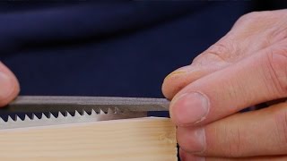 Sharpening a Crosscut Handsaw  Paul Sellers [upl. by Strephon]